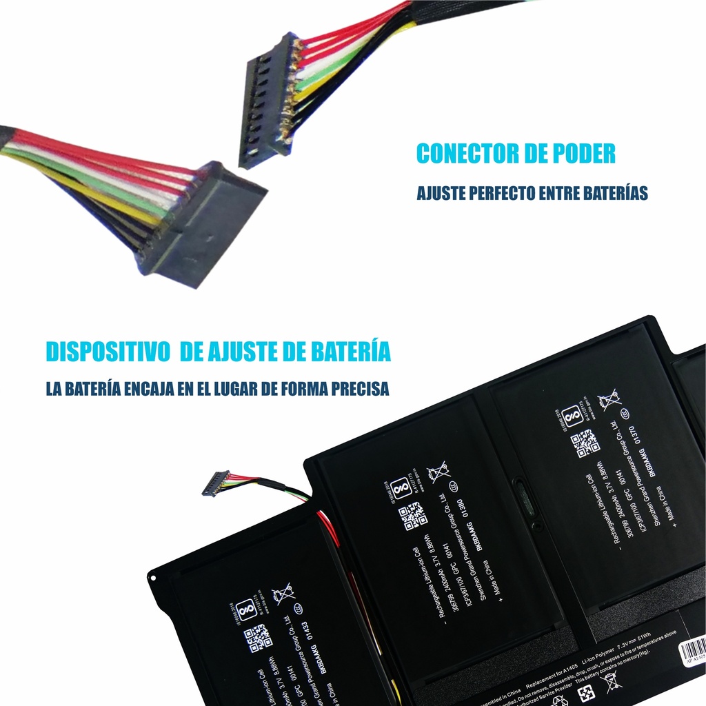 Batería Apple Macbook Air 13 A1369 / A1405 / A1466