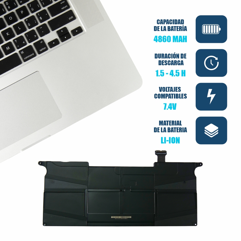 Bateria Apple MacBook Air 11 A1406 A1370 A1495 A1465 ( (2011 2012 2013 2014 2015 VERSION)