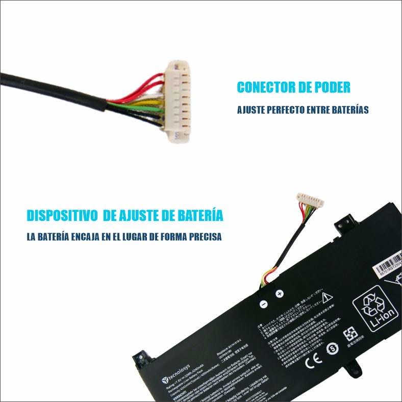 Batería Asus Vivobook X412FJ X409 X415EA X415 A412FA X512DA F512FA F512DA-SH31 X512FA C21N1818-2
