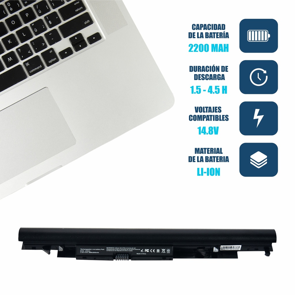 Bateria Portatil Hp HS03 HS04/ 240 /245/14-ac