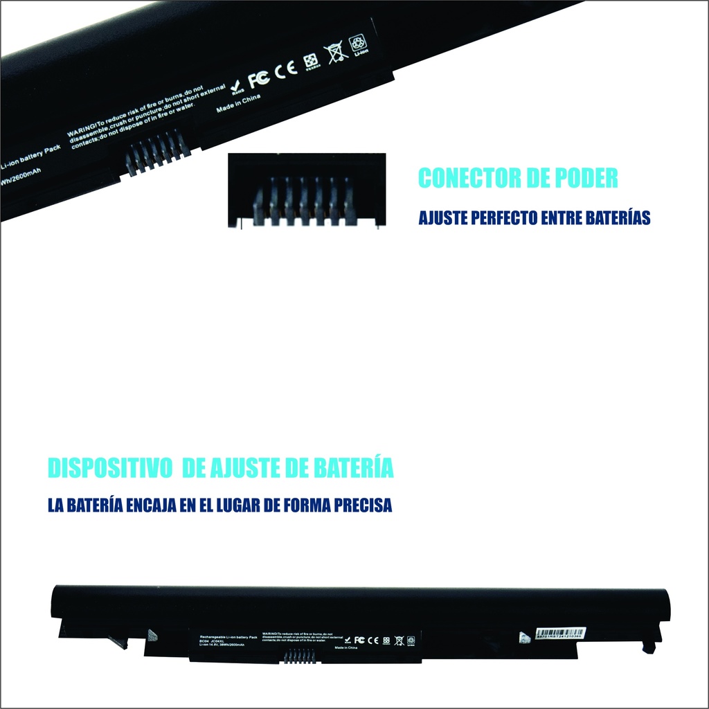 Bateria Portatil Hp HS03 HS04/ 240 /245/14-ac