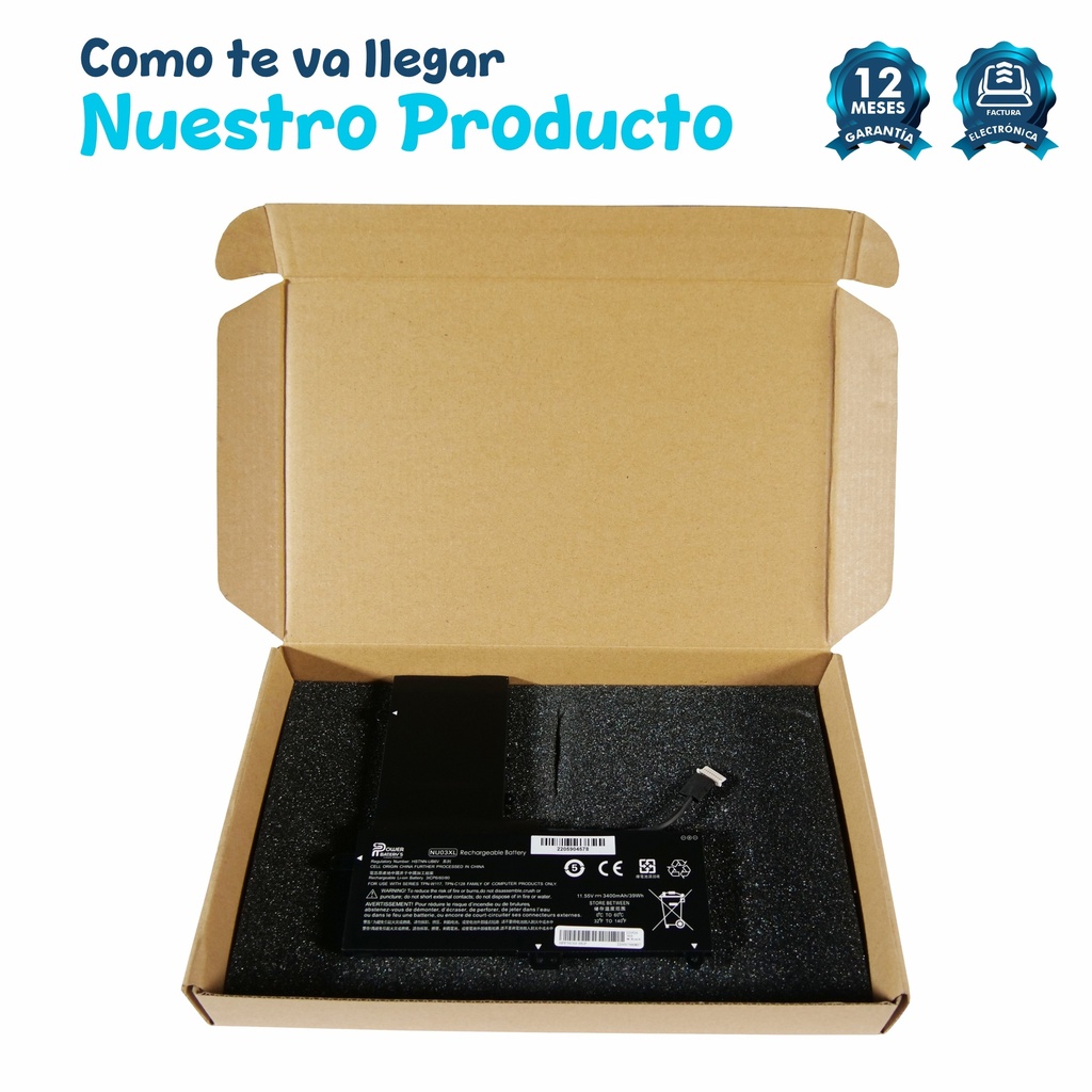 BATERIA HP 11-AB001ND 11-U059TU 11-AA000NVS NU03XL