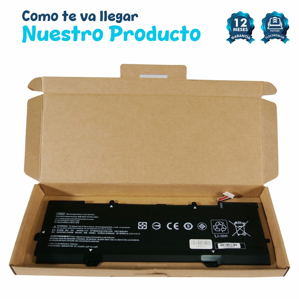 BATERIA HP 15-CH001N BY06XL