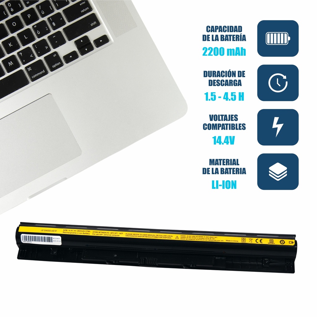 Bateria Lenovo G40-30 G40-70 G40-45 G400S S410P