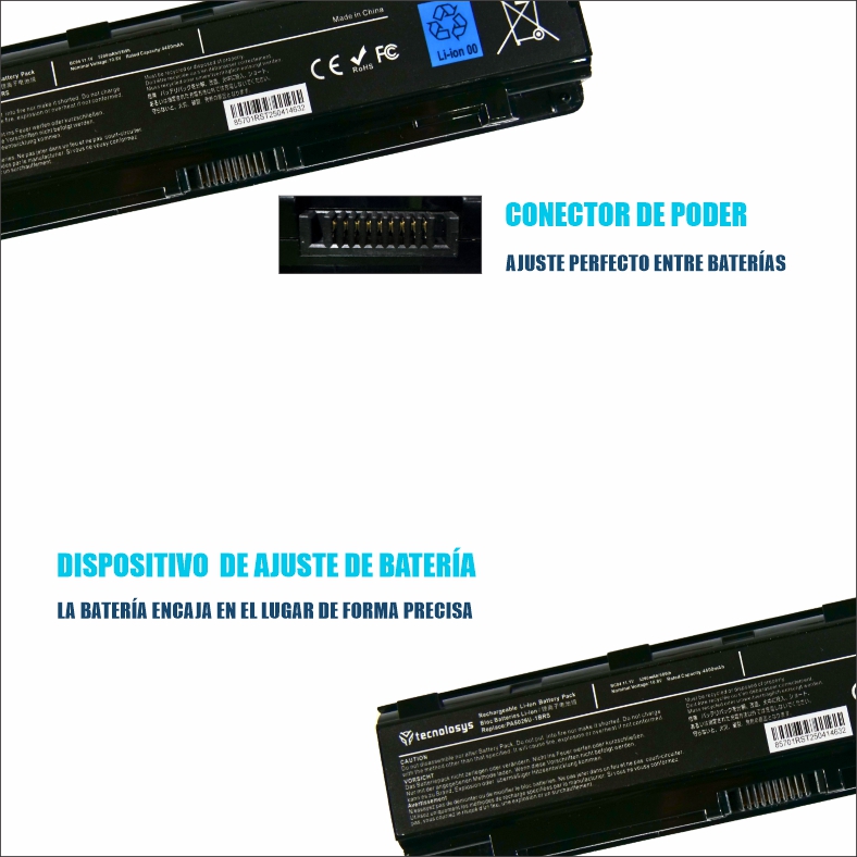 Bateria Portatil Toshiba C40-A / C845D / L800