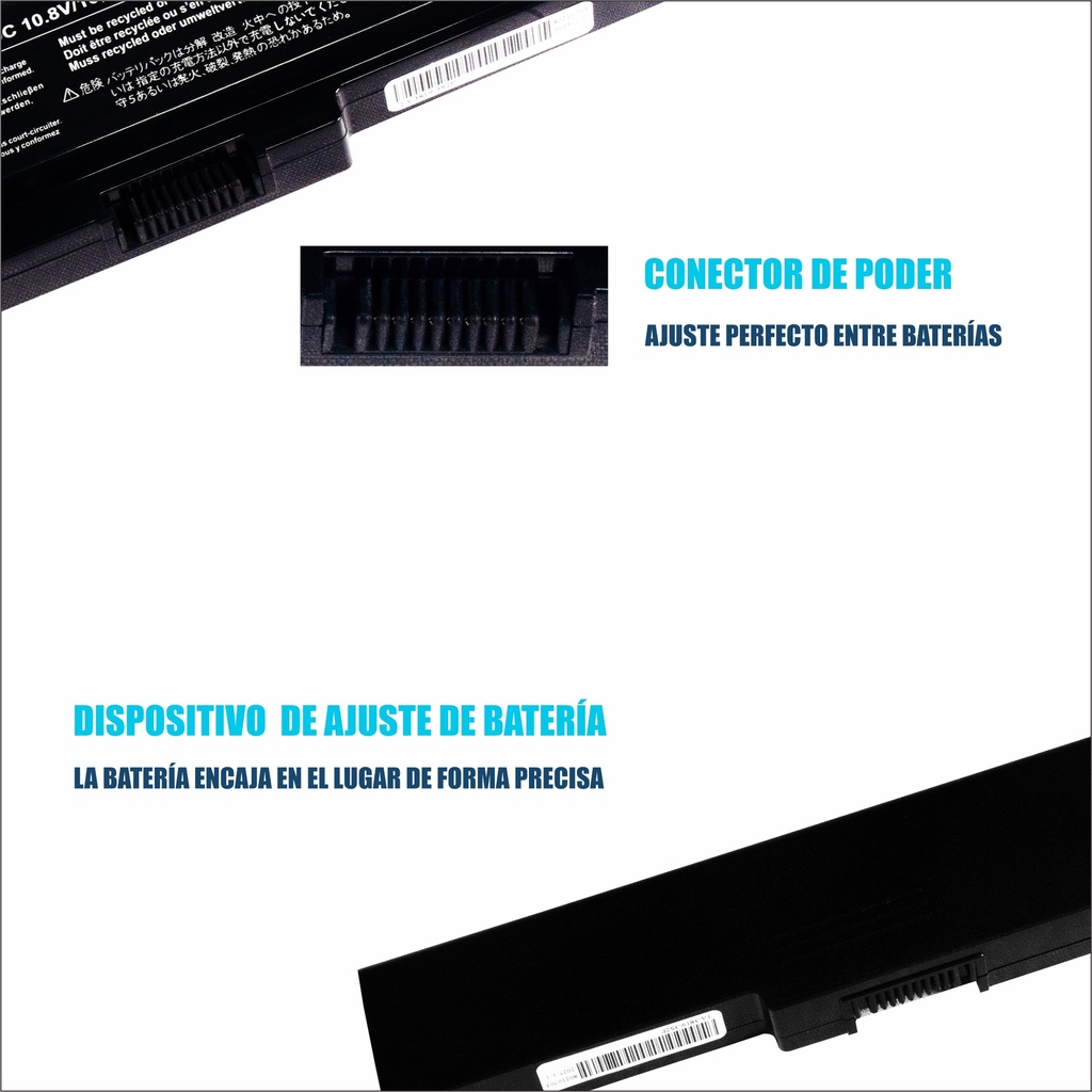 Bateria Toshiba 3817/3819/3634 c645 L750 / M645 /  PA3634U-1BAS 3817