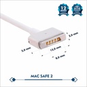 CARGADOR MAC APPLE 14.5V 3.1 AMP MAGSAFE 2 45W HOMOLOGADO