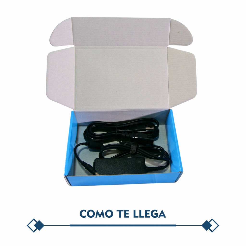 CARGADOR PORTATIL HP MINI 19V 2.05 4.0*1.7MM HOMOLOGA AMP HOMOLOGADO