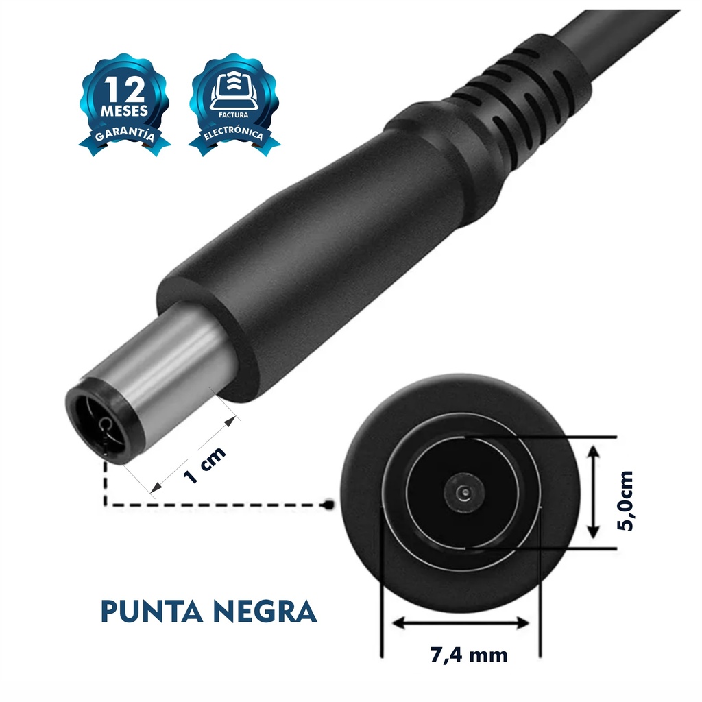 CARGADOR PORTATIL HP SPECTRA 19.5V 3.33 AMP 4.8*1.7MM HOMOLOGADO