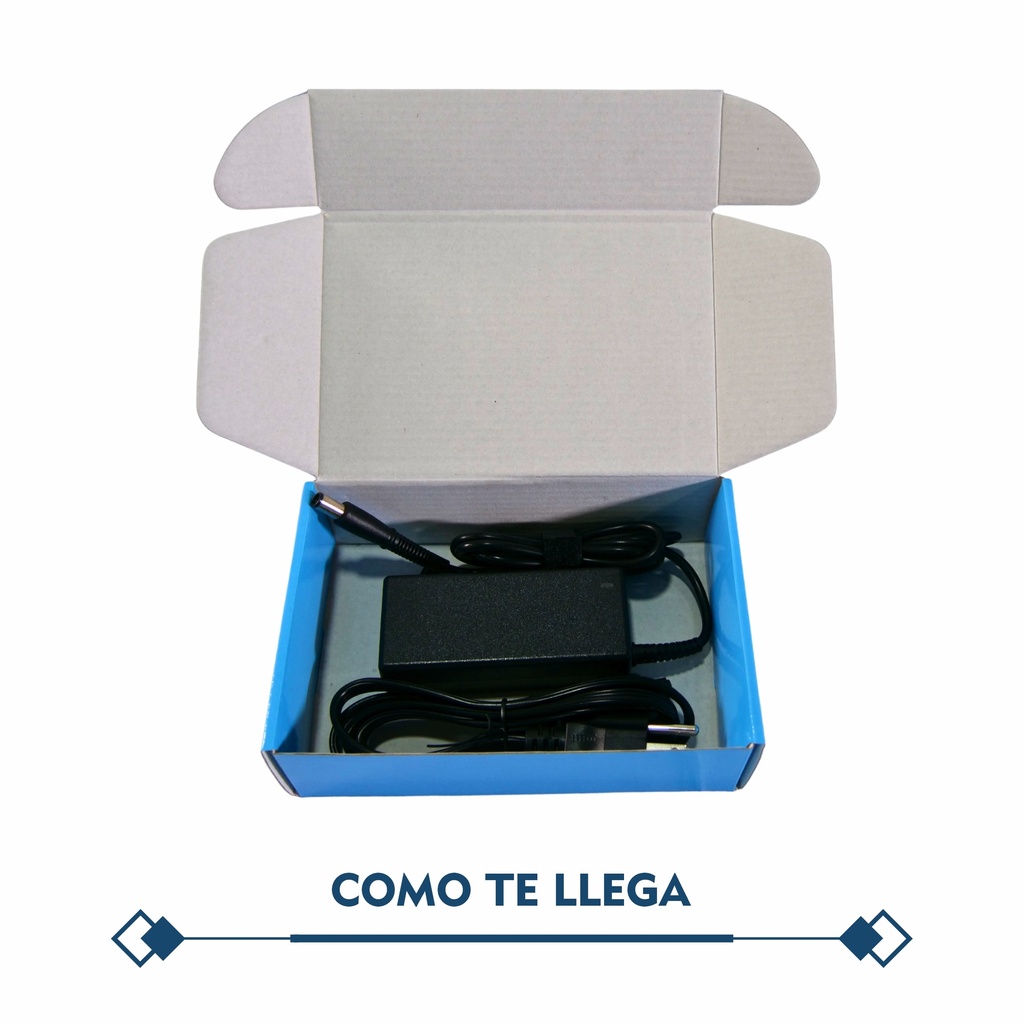 CARGADOR PORTATIL HP 18.5V 3.5 AMP AGUJA 7.4*5.0MM HOMOLOGADO