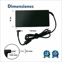 CARGADOR PORTATIL HP SPLIT PUNTA AZUL 19.5V 7.7AMP 4.5*3.0MM HOMOLOGADO