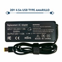 CARGADOR PORTATIL LENOVO 20V 4.5 AMP USB HOMOLOGADO