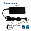 CARGADOR PORTATIL ASUS 19V 2.37 AMP 4.0* 1.35 MM HOMOLOGADO