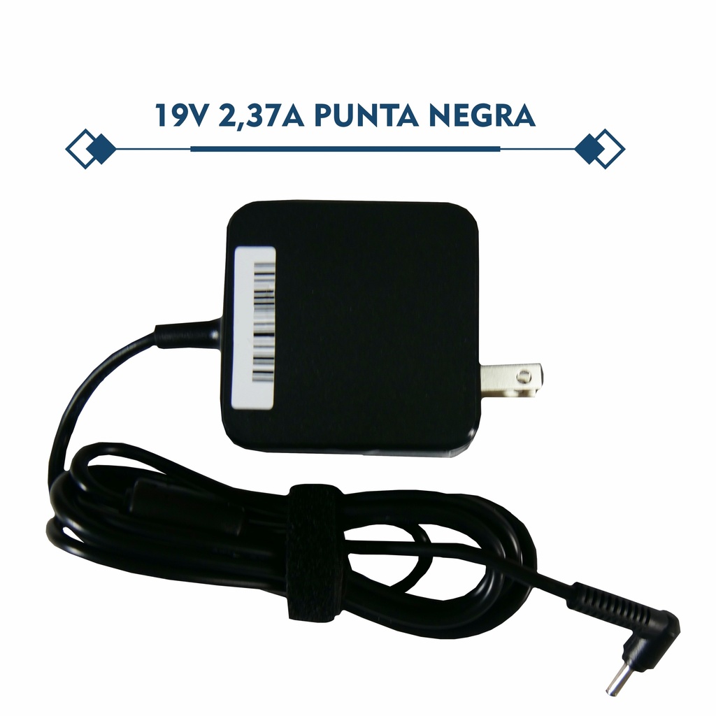CARGADOR PORTATIL ASUS VIVOBOOK 19V 2.37 AMP 4.0*1.35MM TIPO ORIGINAL