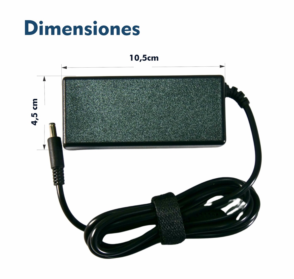 CARGADOR PORTATIL DELL 19.5V 3.34 AMP 4.5*3.0MM ORIGINAL
