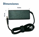 CARGADOR PORTATIL DELL 19.5V 3.34 AMP 4.5*3.0MM ORIGINAL