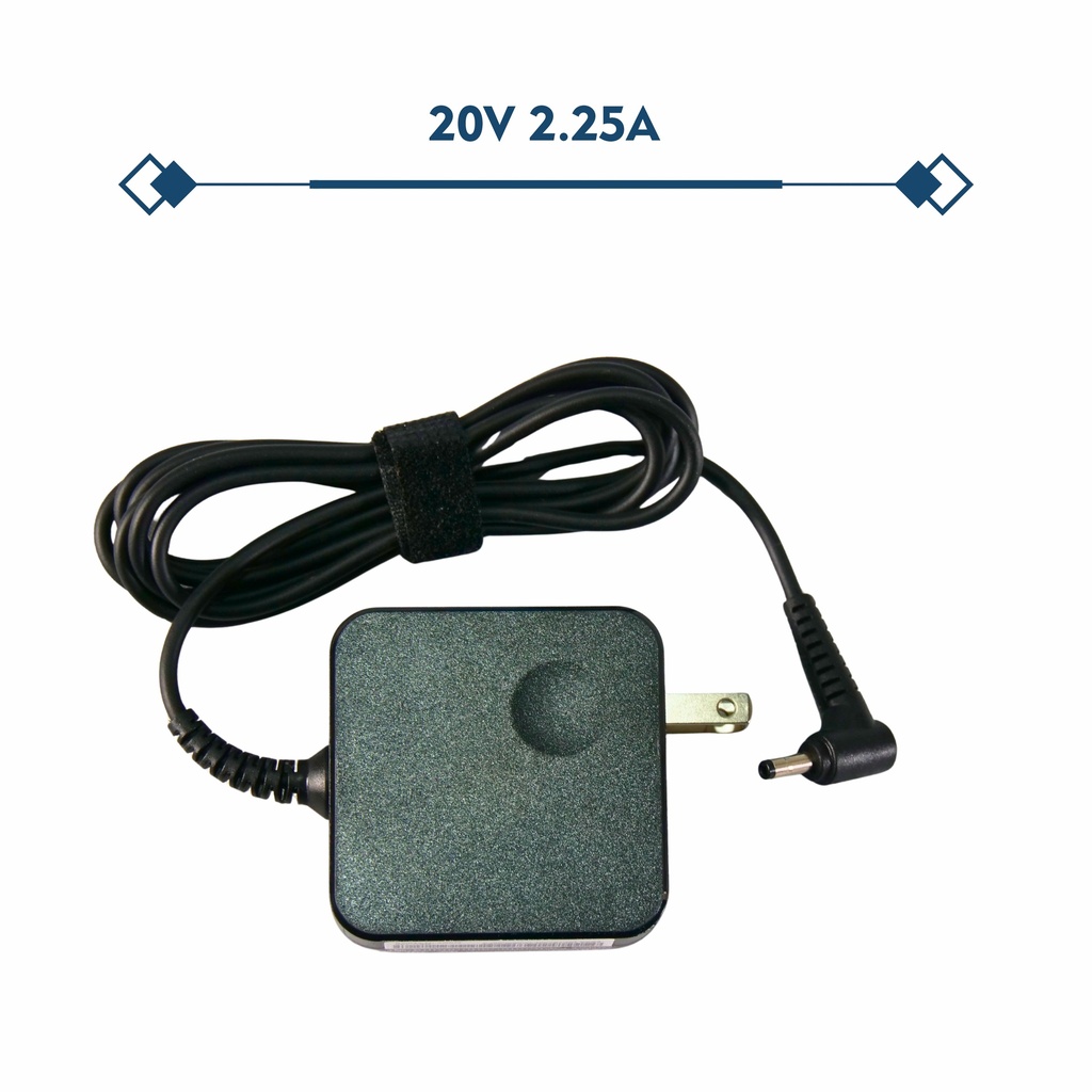 CARGADOR LENOVO IDEAPAD 20V 2.25 AMP 4.0*1.7MM ORIGINAL
