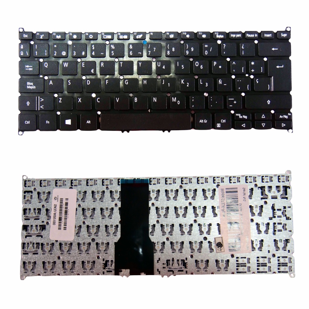 TECLADO ACER ACER SWIFT 3 SF314-41 SF314-41GSF314-52 SF314-52G SF314-53G SF314-55 A314-22 A314-22g A114-21 CON POWER