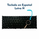 TECLADO ACER ACER SWIFT 3 SF314-41 SF314-41GSF314-52 SF314-52G SF314-53G SF314-55 SIN POWER