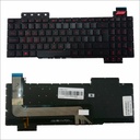 TECLADO ASUS TUF FX503V / FX503VD / FX503VD-WH51 / FX503VM / FX503VM-EH73 / FX63V / FX63VM / FX63VD TECLAS ROJAS