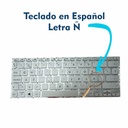 TECLADO ASUS X412 X412F X412FA X412U X412UB X412UA X412D X412 S412 D412 PLATEADO