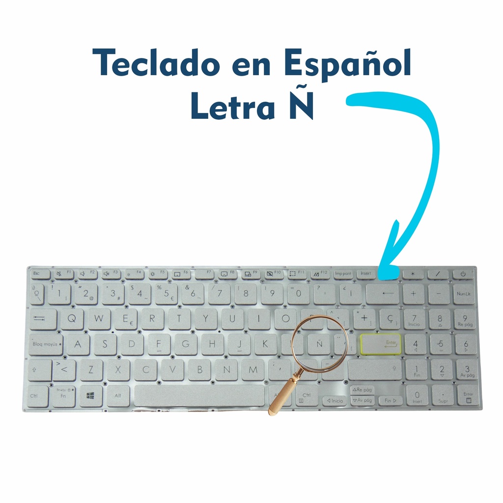 TECLADO ASUS X513 S533 M513 M513ua VivoBook15 S533 M5600IA E510