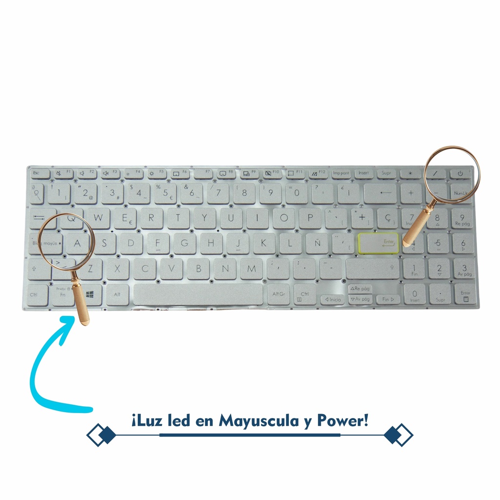 TECLADO ASUS X513 S533 M513 M513ua VivoBook15 S533 M5600IA E510