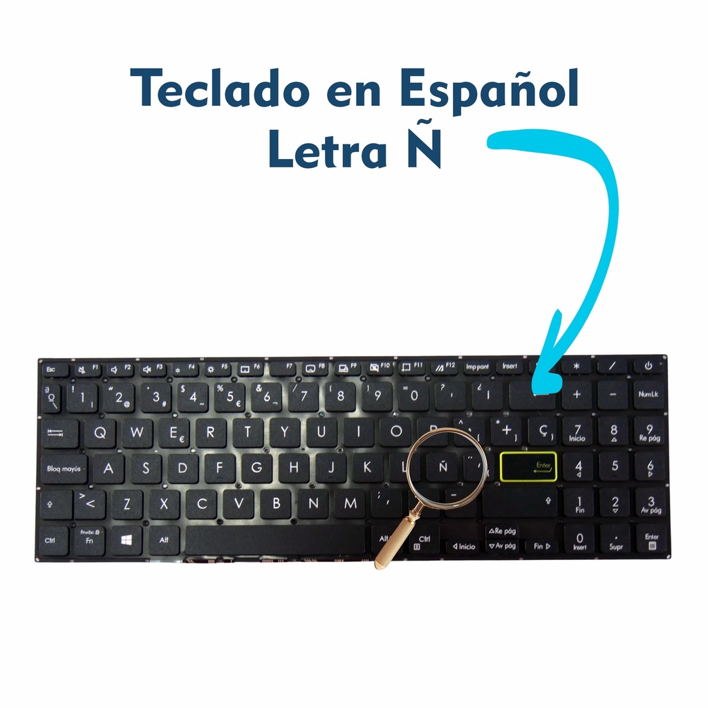 TECLADO ASUS X513 S533 M513 M513ua VivoBook15 S533 M5600IA E510