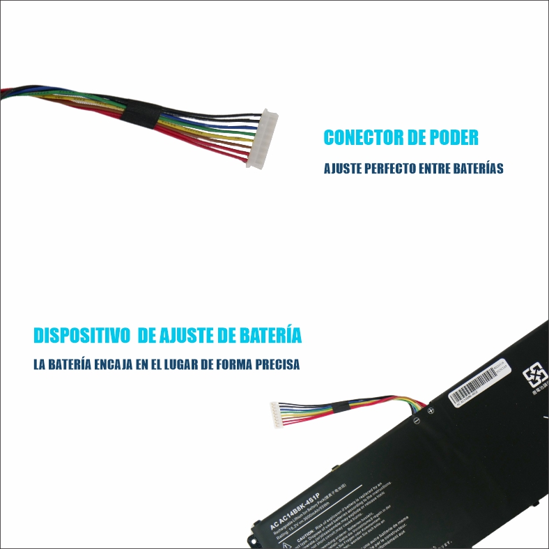 Bateria ACER AC14B3K AC14B18J E3-111 E3-112-C30G V3-111 (15.2 v) (17.2 v)