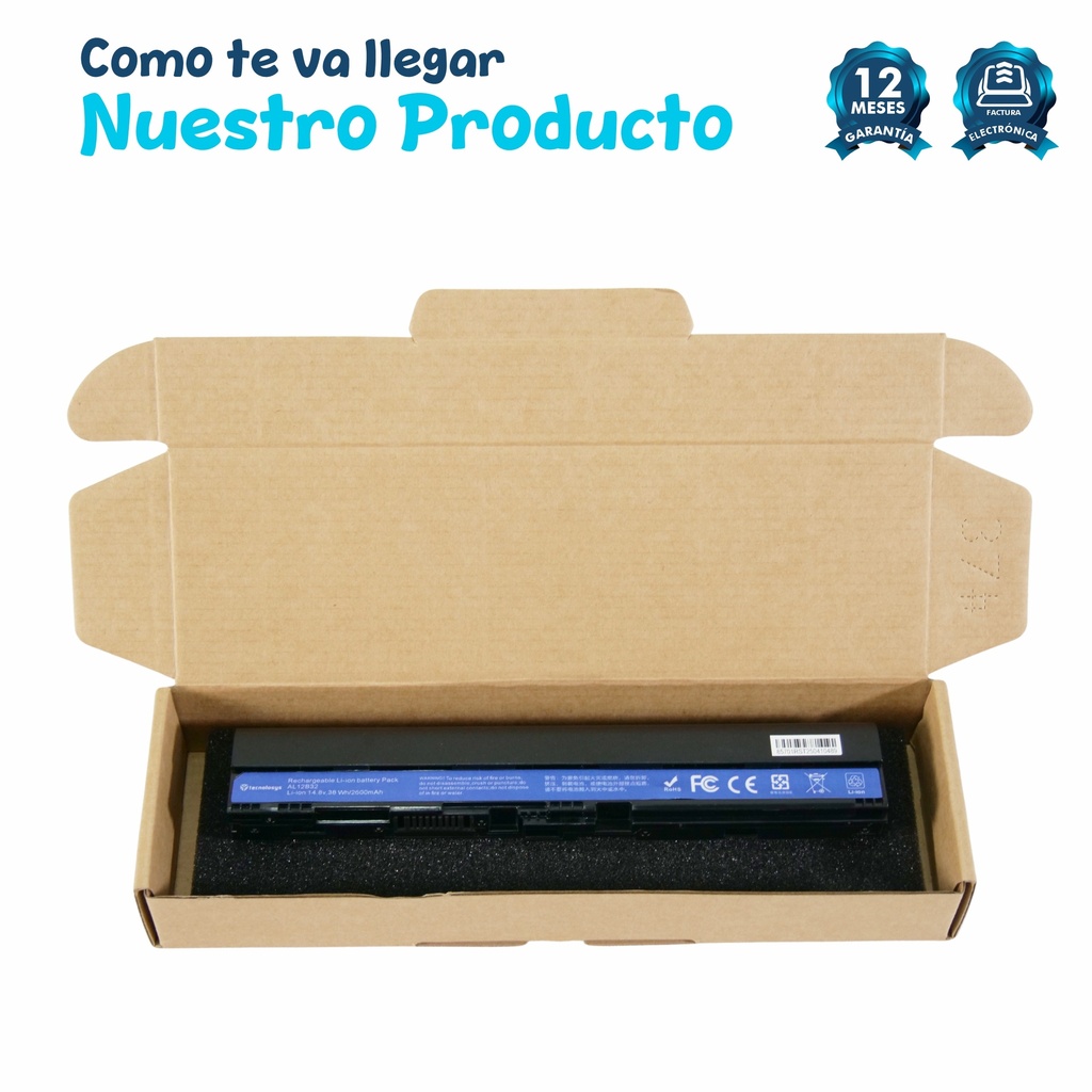 Bateria Acer Aspire One 756  14.8v / V5-121 / 756-967B
