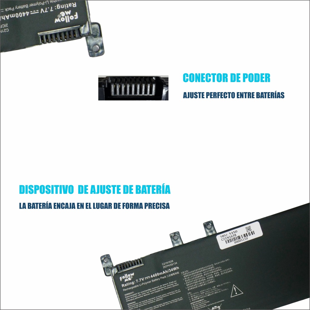 Batería Portátil Asus X442UQ / X442UN-AH8203T