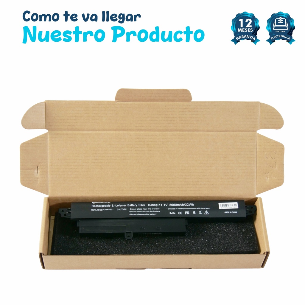 Batería Asus Vivobook X200CA / F200MA / R202CA