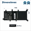 Batería Asus V555l / MX555 / X555UQ / K555UQ / F554 C21N1408