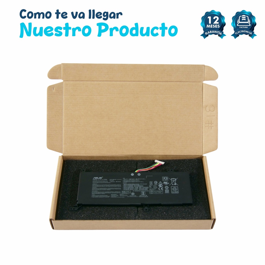 Batería Asus Vivobook X412FJ X409 X415EA X415 A412FA X512DA F512FA F512DA-SH31 X512FA C21N1818-2 ORIGINAL