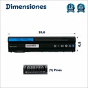 Batería Dell Portátil E6420 / P27G001 / YKF0M