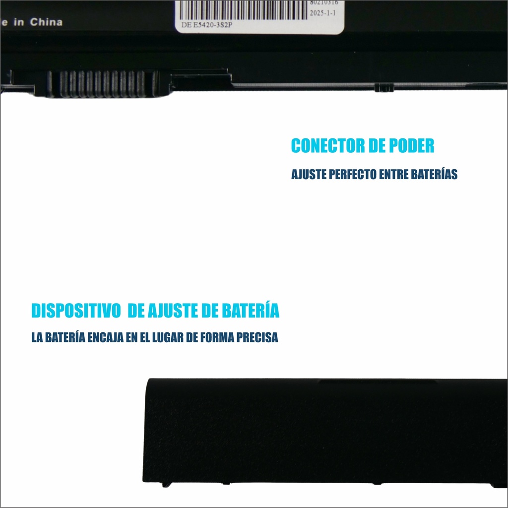 Batería Dell Portátil E6420 / P27G001 / YKF0M