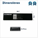 BATERIA PORTATIL DELL LATITUDE E7440 E7420 E7450 11.1V