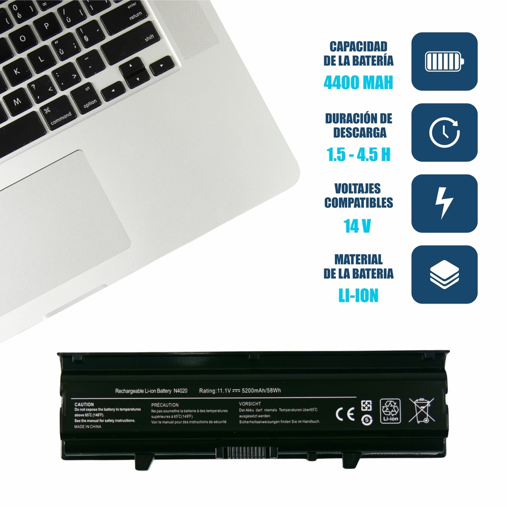 Batería Portátil Dell Inspiron N4030 N4020