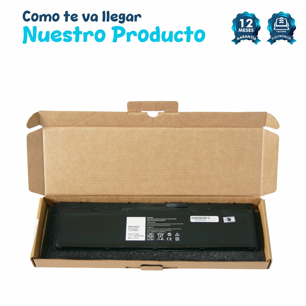Bateria para portatil Dell E7240 E7250 KWFFN WD52H 11.1V