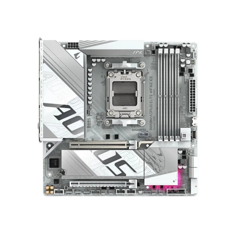 BOARD GIGABYTE B850M AORUS ELITE WIFI6E ICE