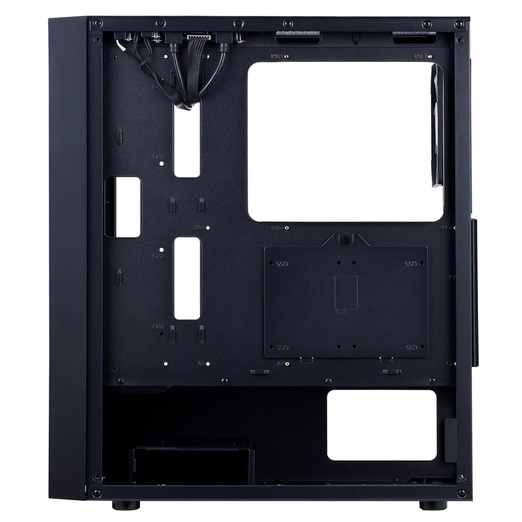 CHASIS LANDER & POWER GROUP XPG + XPG PROBE 600W 80 Plus Bronze FAN 4 RGB CONTROL