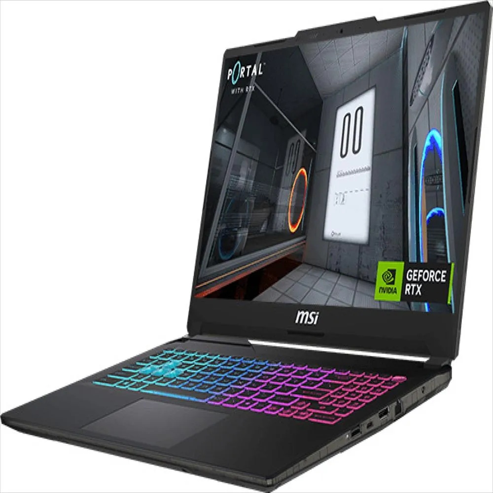 PORTATIL MSI CYBORG 15 A13VE 218Us INTEL CORE I7 13620H, RTX 4050 6Gb, RAM 32Gb Ddr5 M.2 NVME 512GB 15.6 PULG FHD 144Hz