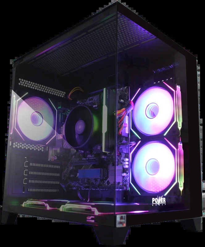 CPU POWER RYZEN 7 8700F / MSI PRO B840M-B / RAM DDR5 16GB  / SSD NVME 512GB / RTX 5060 8GB MSI / 750W BRONZE / 5 COOLERS