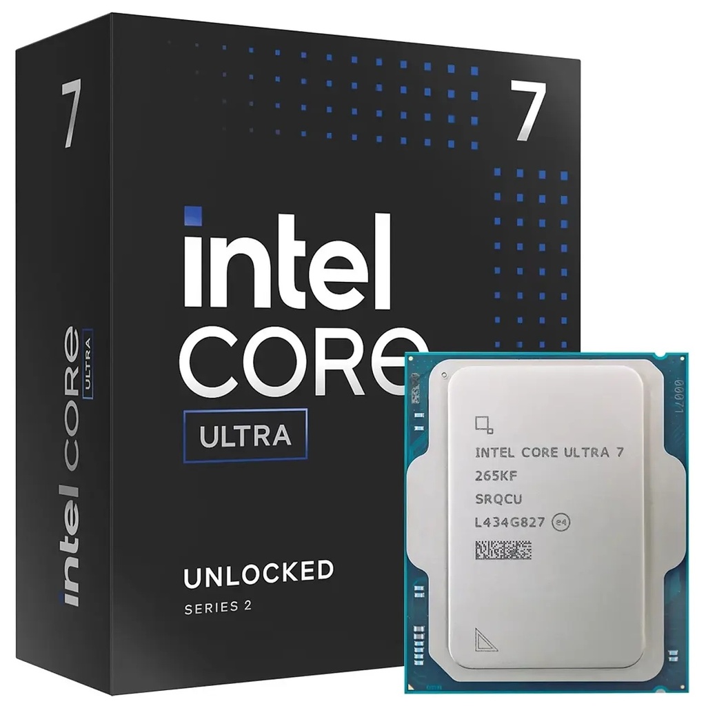 PROCESADOR INTEL ULTRA 7 265K LGA 1851 UNLOCKED SERIES 2