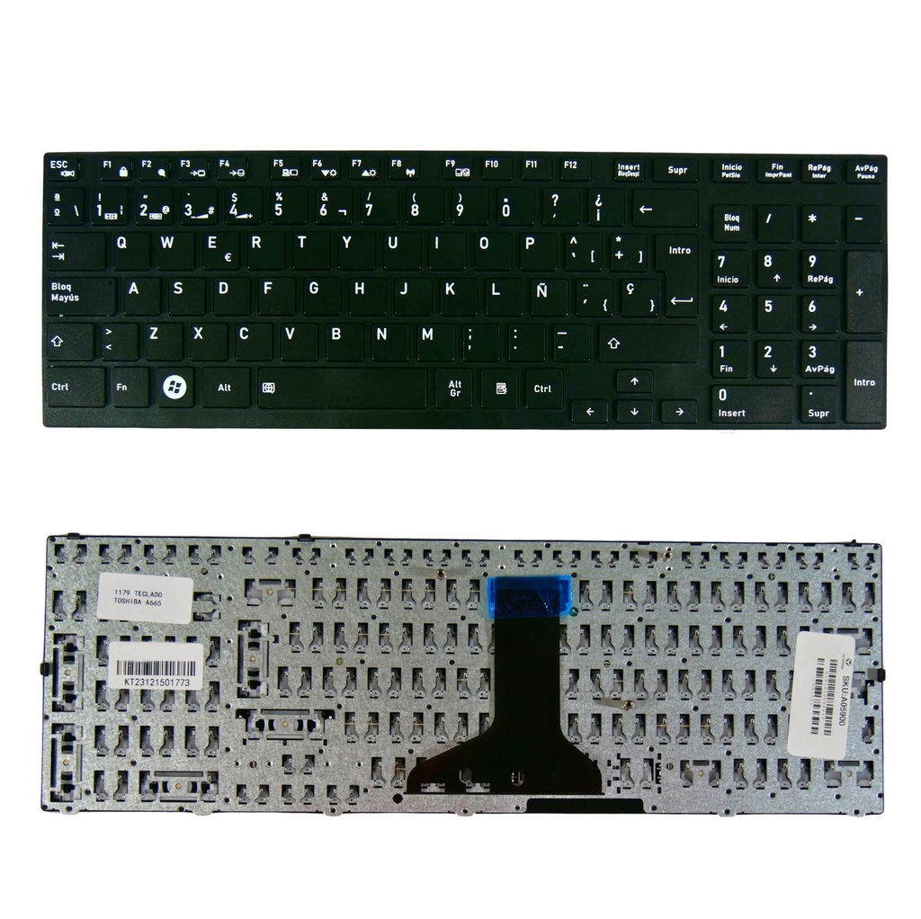 TECLADO PORTATIL TOSHIBA A665/A660D/A665/A665D MOD