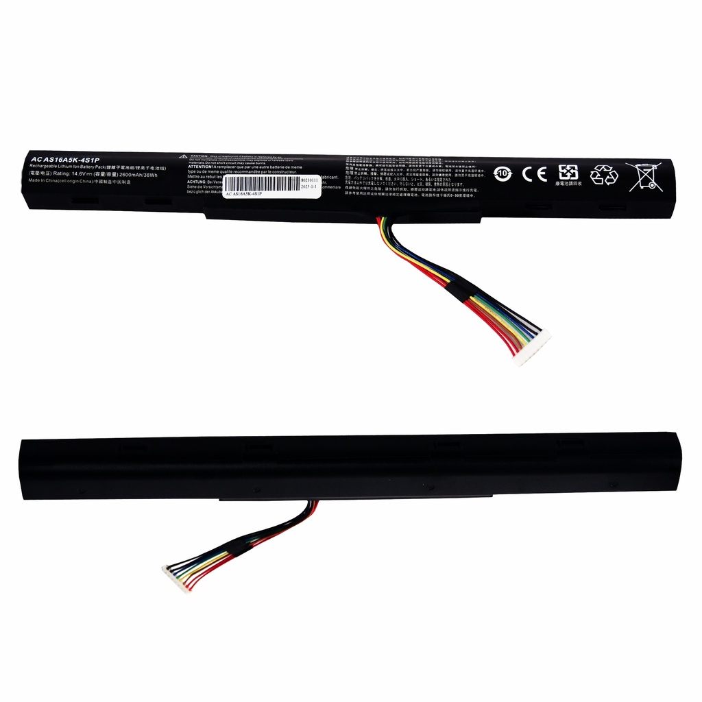 Bateria Acer Aspire E15 E5-475G /E5-476 /E5-575G  523G 14.8V AS16A5K