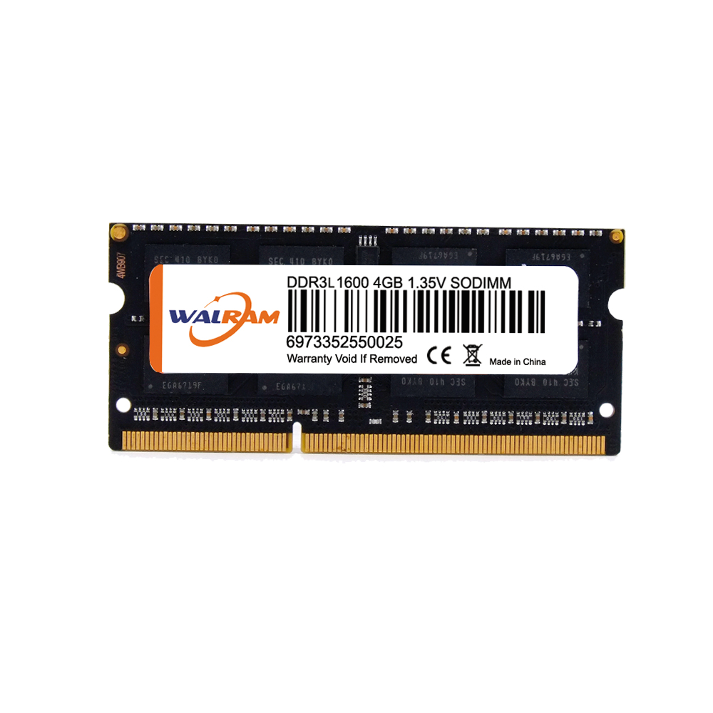 RAM PORTATIL DDR3 4GB PC3L 1.35V 1600MHZ-12800 WALRAM