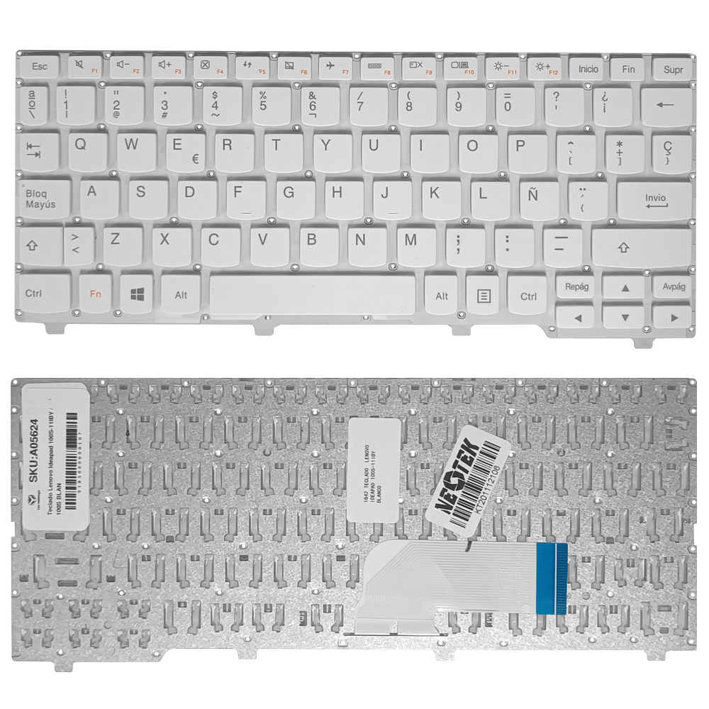Teclado Lenovo Ideapad 100S-11IBY / 100S BLANCO
