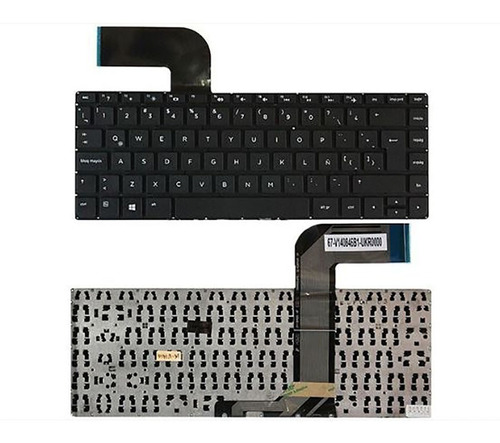 Teclado Hp 14-V 14-U 14-V006LA 14-V003 14-V009LA COLOR NEGRO