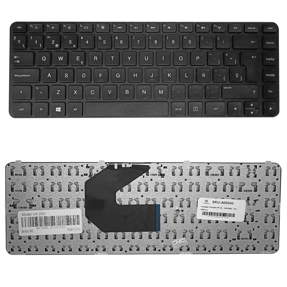 Teclado Portátil HP G4 / G4-2000 / G4-2060LA